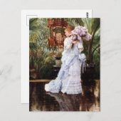 ライラックの束 ポストカード (正面/裏面)