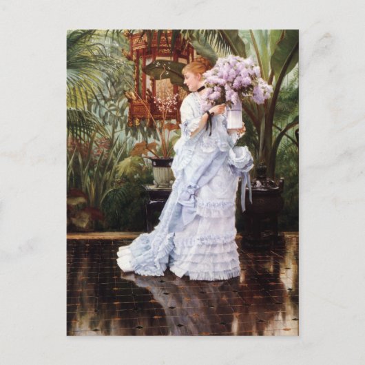 ライラックの束 ポストカード (正面)