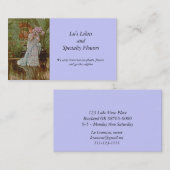 ライラックの束c1875 名刺 (正面/裏面)