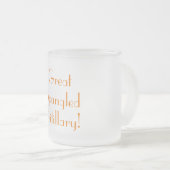 ライラックの検索 – Spanged Fritillary Mug フロストグラスマグカップ (正面右)