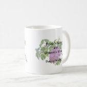 ライラックの花が咲き始めた コーヒーマグカップ (正面右)