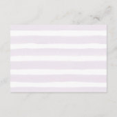 ライラックの花のディスプレイシャワー  ギフト包装は不要 エンクロージャーカード (裏面)