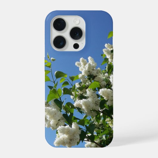 ライラックの花の木 iPhoneケース (裏面)