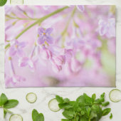 ライラックの花の霧 キッチンタオル (折り畳み)