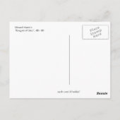 ライラックの花束 - ポストカード (裏面)