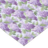 ライラックの花柄コットン テーブルクロス (アングル)