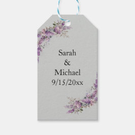 ライラックの花 ギフトタグ