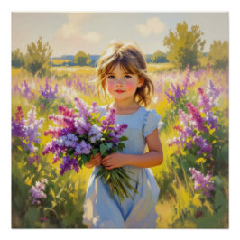 ライラックの花 ポスター