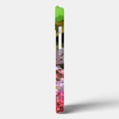 ライラックの青い点を持つブラウンの蝶 Case-Mate iPhoneケース (裏面 / 左)