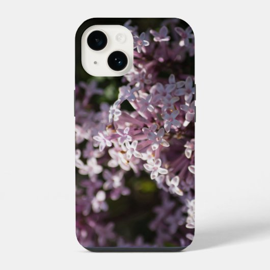 ライラックの香り iPhone カー iPhoneケース (裏面)