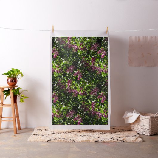 ライラックを流す….. ファブリック (インサイチュ)