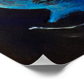 ライラックイン抽象芸術花瓶プリント ポスター (角)