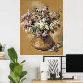 ライラックエリザベスノーゼ ポスター (ホームオフィス)