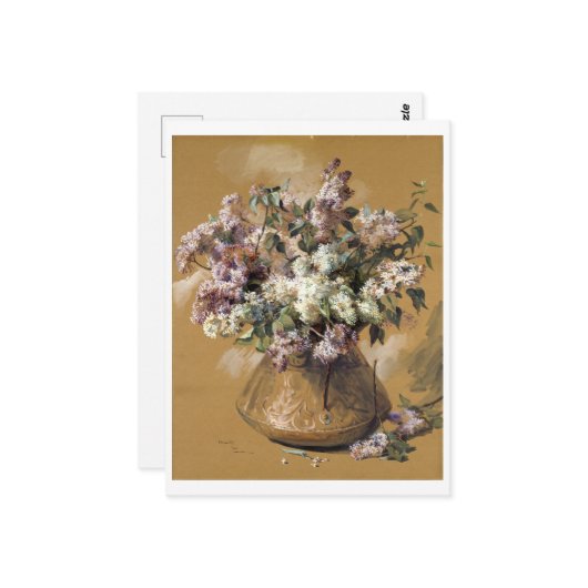 ライラックエリザベスノーゼ ポストカード (正面/裏面インサイチュ)