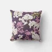 ライラックオンパープル クッション (正面)