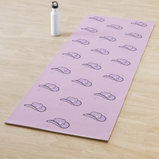 ライラックカウガールロデオパターン ヨガマット (インサイチュ)
