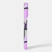 ライラックステンドグラスパターン Case-Mate iPhoneケース (裏面 / 右)