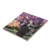 『ライラックス·イン·ア·ウィンドウ』(Mary Cassatt著) タイル (側面)