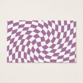 ライラックパープル ウェディングコレクション チェック チェック柄   (正面)