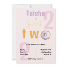 ライラックピンクのスパンコル ドーナツ 水彩イラスト