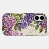 ライラックフローラ Case-Mate iPhoneケース (裏面 (横))