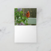 ライラック春 カード (内部)