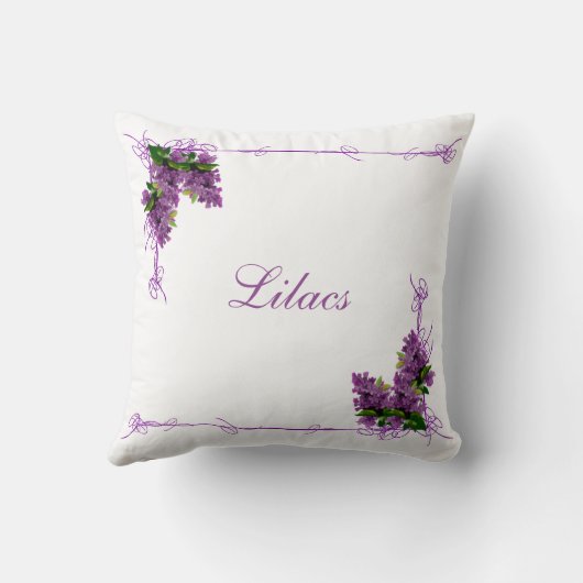 ライラック枕 クッション (裏面)