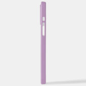 ライラック無地 iPhoneケース (左側面)