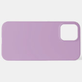 ライラック無地 iPhoneケース (裏面横)