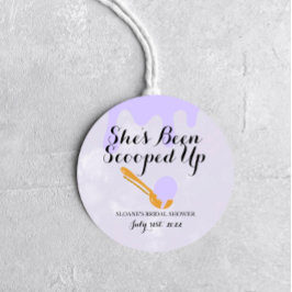 ライラック アイスクリーム ブライダルシャワー マルチユース ステッカー