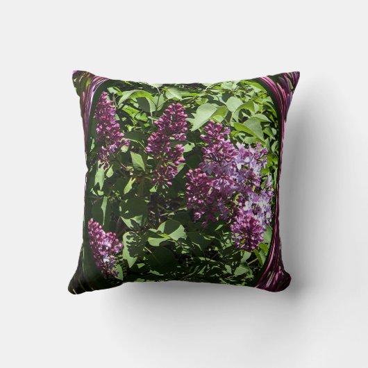 ライラック… クッション (裏面)