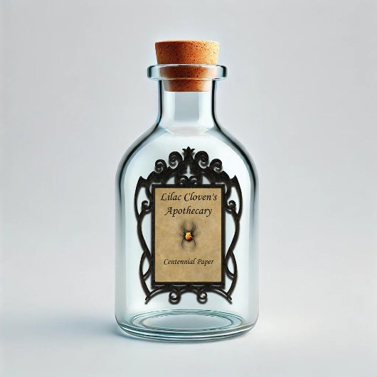 ライラック・クローベンの薬局： 100年記念紙 シール