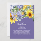 ライラック＆サンキライ バーチャル ウェディング 招待状 (正面)