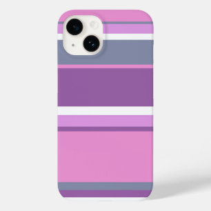 ライラック ストライプ Case-Mate iPhone 14ケース