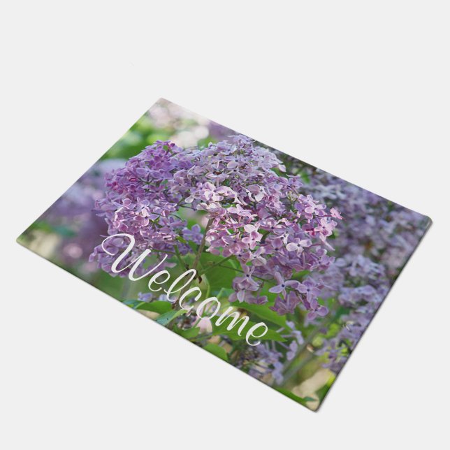 ライラック ドアマット (アングル)