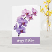 ライラック フラワー 誕生日カード カード (黄色い花)
