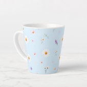 ライラック ブルームレット カフェラテマグ (左アングル)