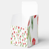 ライラック ブルーム キューブ ギフト ボックス (オープン)