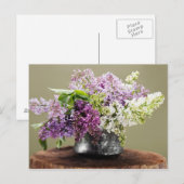 ライラック ポストカード (正面/裏面)