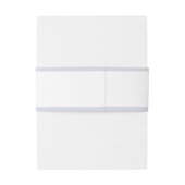 ライラック ミニマリスト ストライプ パステル ウェディング 招待状ベリーバンド (裏面例)