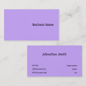 ライラック 名刺 (正面/裏面)