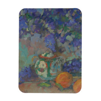 ライラック、柿、砂糖ボウル マグネット