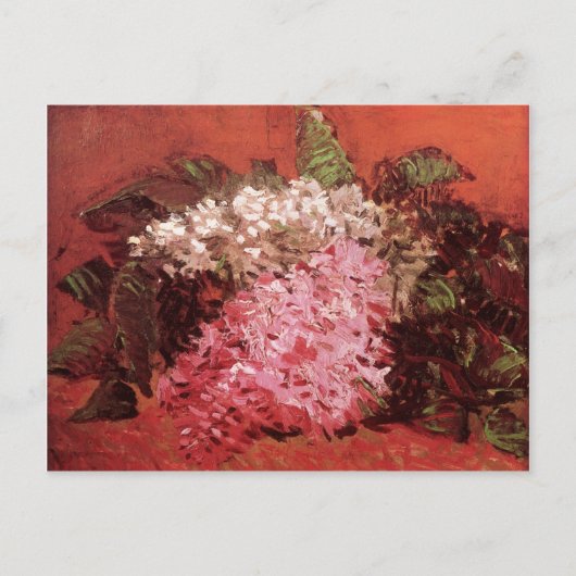 ライラック(F286b)ヴァンゴッホファインアート ポストカード (正面)