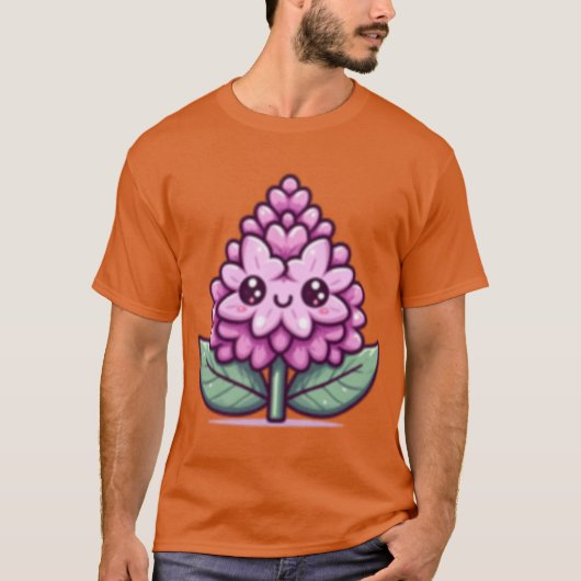 ライラック Tシャツ (正面)