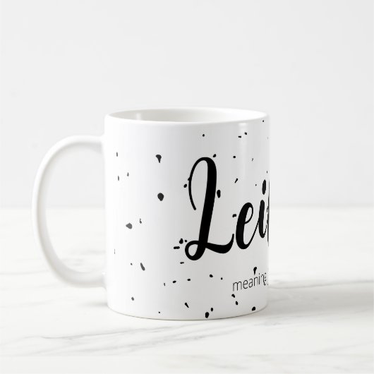 ライラニミニマル名モダンMug Cup Gift コーヒーマグカップ (左)