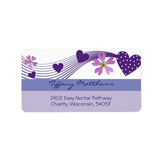 ライラマルバハートラベル ラベル (正面)