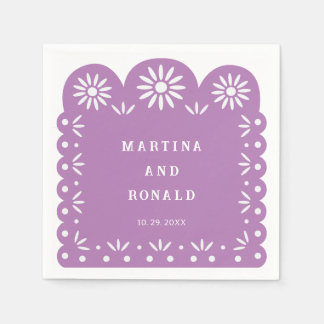 ライラメキシカンパペルピカド スタンダードカクテルナプキン