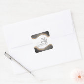 ライララアラアッラシャハダモダンアラビア書 スクエアシール (封筒)