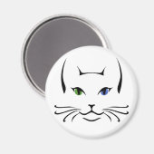 ライラ・ザ・ネコ マグネット (正面/裏面)