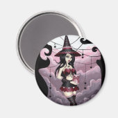 ライラ – バレンタインデー魔女マグネット マグネット (正面/裏面)